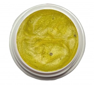 5ml UV Exclusiv Summertime Farbgel Glitter Gelb