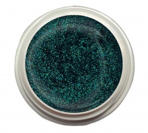 5ml UV Exclusiv Glittergel Türkis-Mix