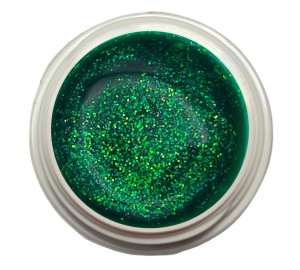 5ml UV Exclusiv Glittergel Grün