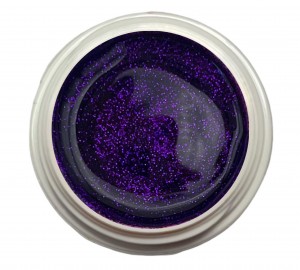 5ml UV Exclusiv Glittergel Lila