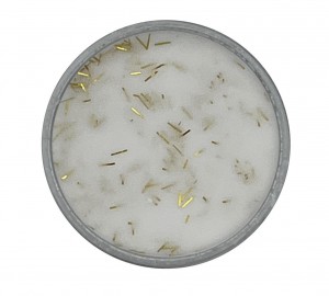 Acryl Puder Farbig Confetti Gold 3g