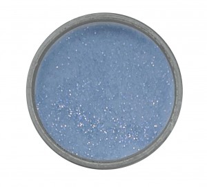 Acryl Puder Farbig Glitter Azur 3g