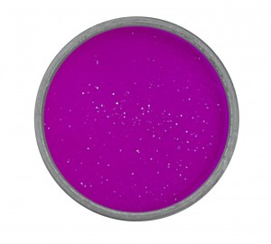 Acryl Puder Farbig Bright Purple Glitter 3g