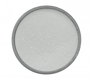 Acryl Puder Farbig Glitter Weiss 3g