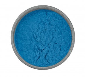 Acryl Puder Farbig Neon Blau 3g