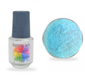 Stamping Lack Türkis Metallic