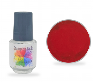 Stamping Lack Weinrot