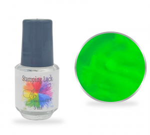 Stamping Lack Neon Grün