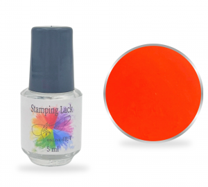 Stamping Lack Neon Rot
