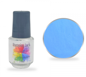 Stamping Lack Hellblau