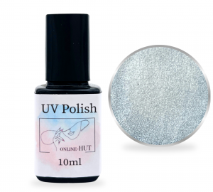 12ml Gel Polish Metallic Silbergrau