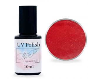 10ml Gel Polish Glitter Poppy