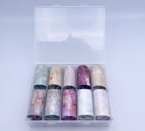 Transferfolien Box Marmor