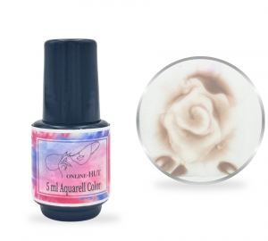 5ml Aquarellfarbe Hellbraun in Pinselflasche