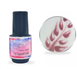 5ml Aquarellfarbe Pflaume in Pinselflasche
