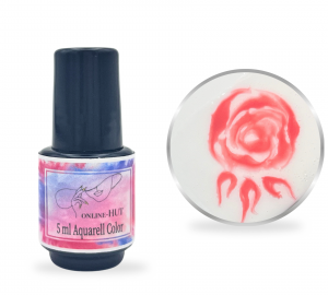 5ml Aquarellfarbe Coral in Pinselflasche
