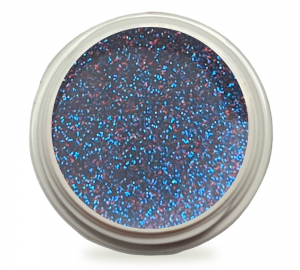 5ml Exclusiv Farbgel Glitter Blue-Red