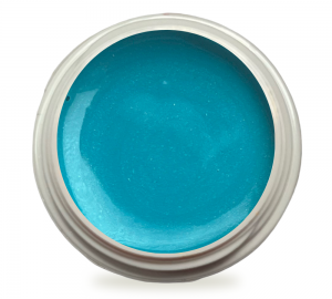 5ml UV Farbgel Deep Türkis Glitzer