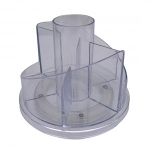 360° Drehbarer Pinselhalter transparent – Ordnung im Nagelstudio