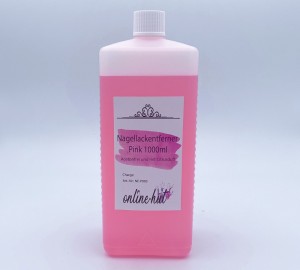 Nagellackentferner Pink/Orange 1000 ml