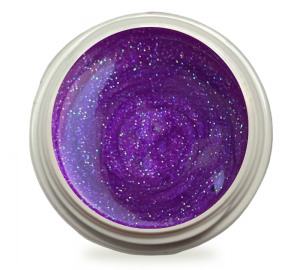 5ml UV Exclusiv Farbgel Magic Shine Flieder Glitzer