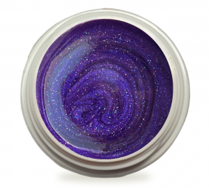 5ml UV Exclusiv Farbgel Magic Shine Lila Glitzer
