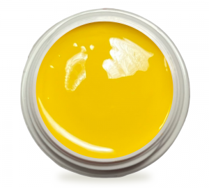 5ml UV Exclusiv Farbgel "Mattlook ohne Schwitzschicht" Gelb