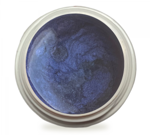 5ml UV Exclusiv Farbgel Metallic Blue Jeans