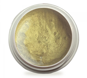 5ml UV Exclusiv Farbgel Metallic Grünlich Gold