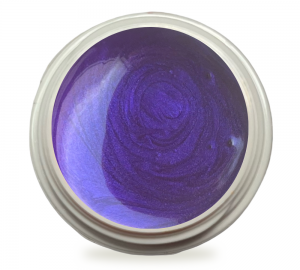 5ml UV Exclusiv Farbgel Metallic Dunkel Lila