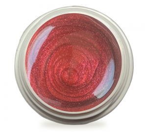 5 ml UV Exclusiv Farbgel Metallic Red