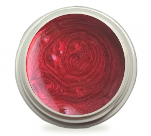 5ml UV Exclusiv Farbgel Metallic Rot
