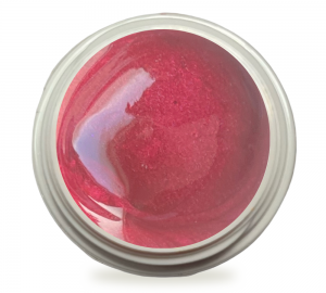 5ml UV Exclusiv Farbgel Metallic Rubinrot