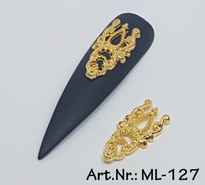 Overlays / 3D Nagelschmuck Ornamente 2 Stk. Nr. 127