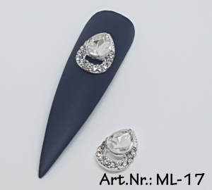 Overlays / 3D Nagelschmuck Diamant 2 Stk. Nr. 17