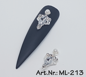 Overlays / 3D Nagelschmuck Krone 2 Stk. Nr. 213