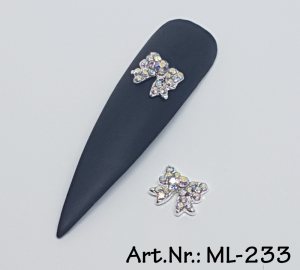 Overlays / 3D Nagelschmuck Schleife 2 Stk. Nr. 233