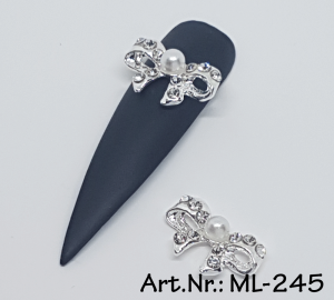 Overlays / 3D Nagelschmuck Schleife 2 Stk. Nr. 245