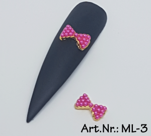 Overlays / 3D Nagelschmuck Schleife 2 Stk. Nr. 