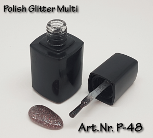 12ml Gel Polish Glitter Multi
