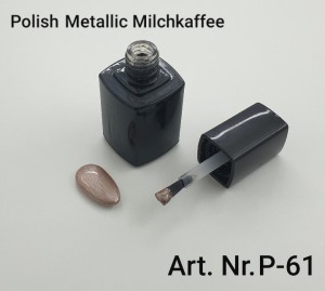12ml Gel Polish Metallic Milchkaffee