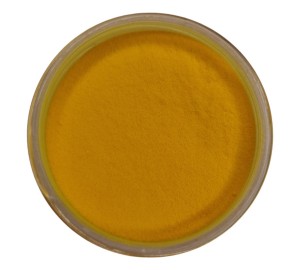 Acryl Puder Farbig Gelb 5 ml