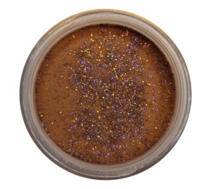 Acryl Puder Farbig Glitter Dark Braun 3g