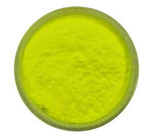 Acryl Puder Farbig Neon Gelb 3g