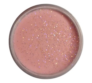 Acryl Puder Farbig Mauve Glitter 3g
