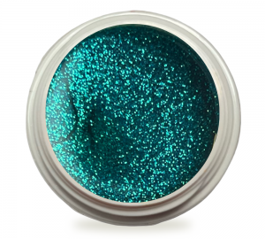 5ml UV Exclusiv Soak Off Farbgel Glitter Linde