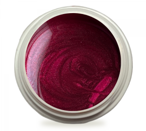 5ml UV Exclusiv Soak Off Farbgel Metallic Rot