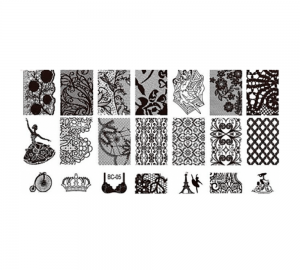 Stamping-Platte aus Kunststoff Nr. 05