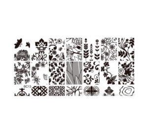 Stamping-Platte aus Kunststoff Nr. 13