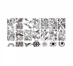 Stamping-Platte aus Kunststoff Nr. 15